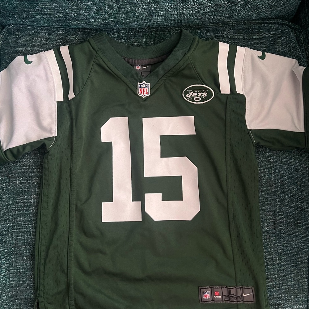 Kids Green NFL Team Jersey